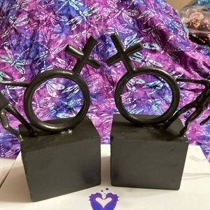 UNISEX GAY & LESBIAN GIFT FOR WOMEN by TINY PURPLE SEAHORSE